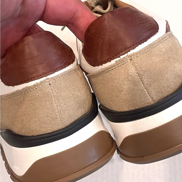 CHARLES TYRWHITT Men’s Lux Sneakers Suede Leather 9 NEW - Picture 8 of 8